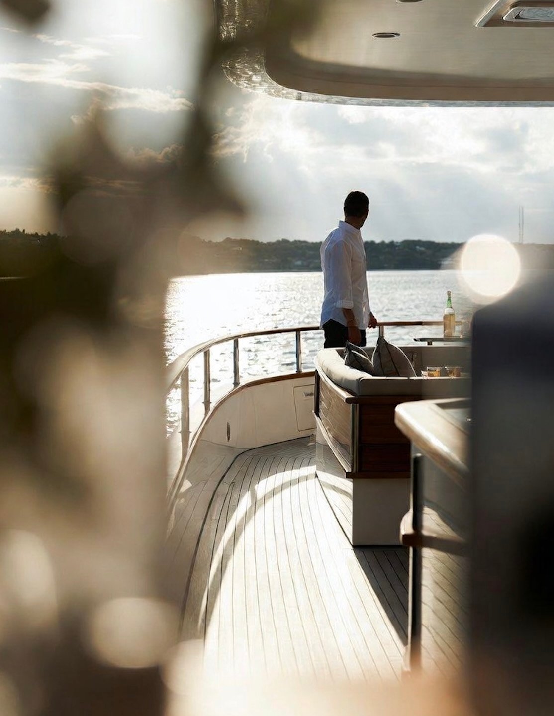 Elegant private yacht